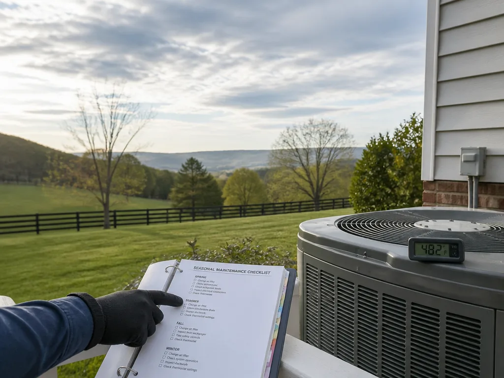 Seasonal and preventive HVAC care for Virginia homes