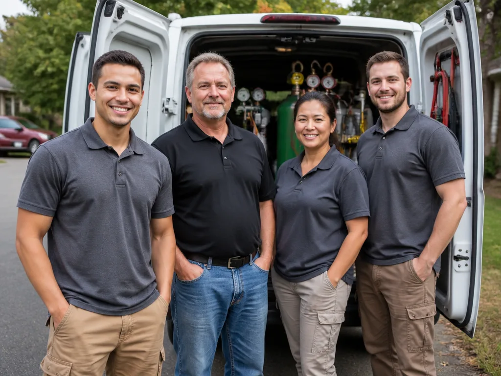 Virginia Heating Services team